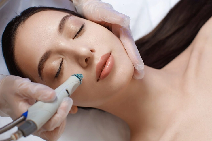 Deep cleanse, hydrate, and clear acne with HydraFacial for smooth, glowing, and healthy skin