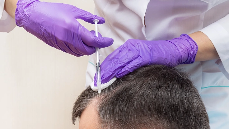 TriCell PRP hair therapy in Cumbum to boost hair growth, reduce hair loss, and strengthen follicles.