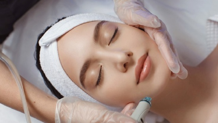 Gentle cleansing removes oil, dirt, and impurities to prepare your skin for safe and effective treatment.