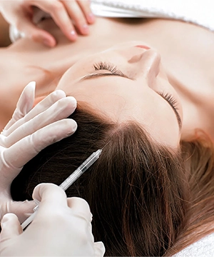TriCell PRP boosts scalp health, conditions follicles, and improves hair growth and density.