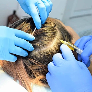 Tri-Cell PRP improves blood flow, strengthens roots, extends healthy hair growth cycle.