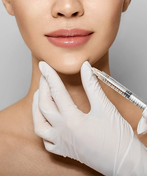 Jawline and chin Botox treatment to relax tight muscles, enhance lower-face contour, and improve balance