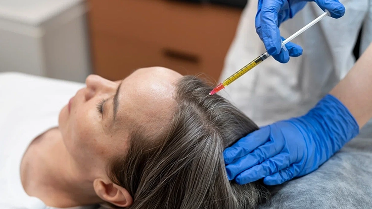 Personalized hair loss treatments and hair restoration solutions for both men and women in Tharamani.