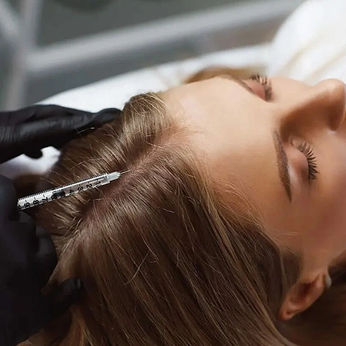 Get thicker hair naturally with Meso hair loss treatment that stimulates regrowth in Tharamani.