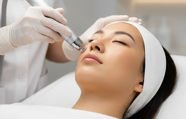Microdermabrasion skin refining session in Tharamani to improve texture, brighten complexion, and refresh skin look