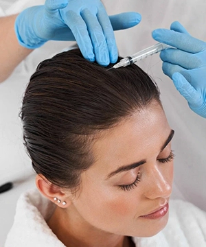 TriCell PRP nourishes scalp, strengthens follicles, and controls seasonal shedding.