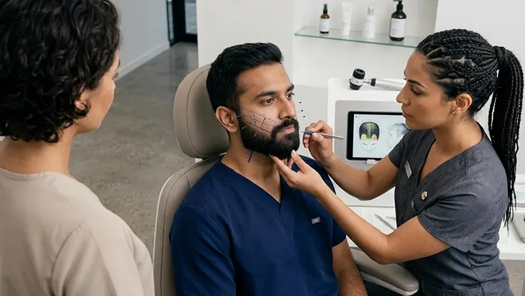 Patchy beard treatments in Tirunelveli for natural, healthy, and fuller facial hair growth results