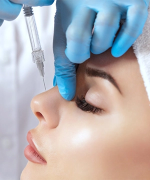 Bunny lines Botox treatment to reduce nose creases, smooth upper-face wrinkles, and improve expression lines